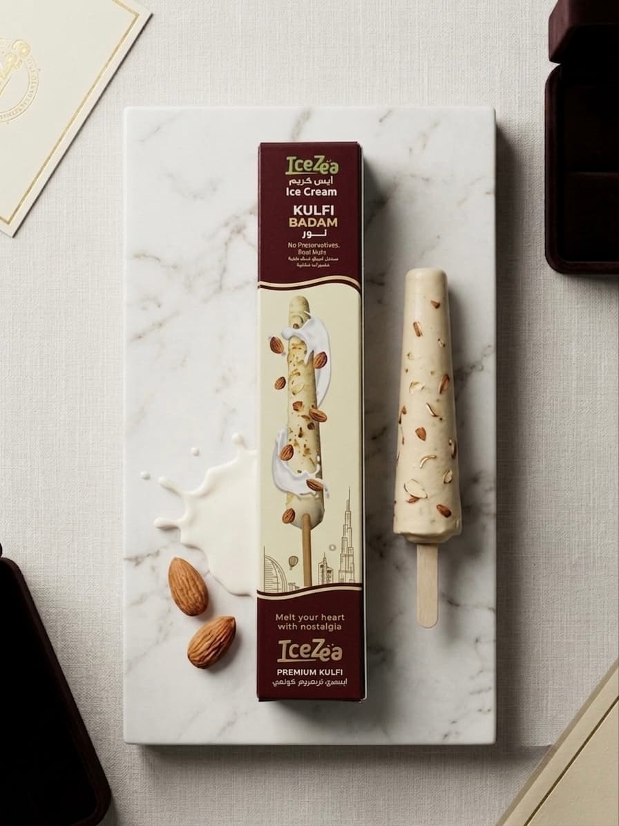 IceZea Kulfi Badam premium kulfi